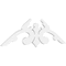 Ekena Millwork Pitch Milton Architectural Grade PVC Gable Pediment, 48"W x 16"H x 1"P (8/12) GPP048X016X100MIL - alternate 1